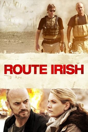 Movie poster for Route Irish