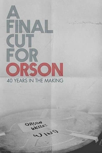 Movie poster for A Final Cut for Orson: 40 Years in the Making