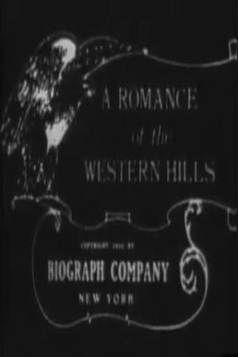 Movie poster for A Romance of the Western Hills