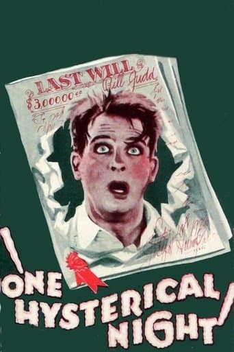 Movie poster for One Hysterical Night