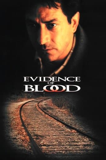 Movie poster for Evidence of Blood