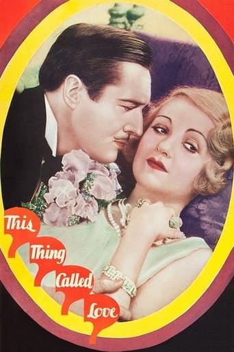Movie poster for This Thing Called Love
