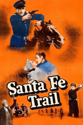 Movie poster for Santa Fe Trail