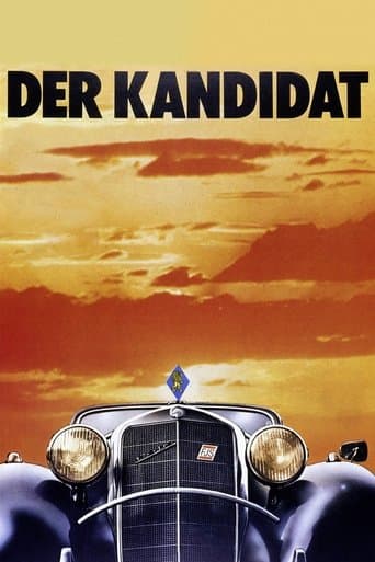 Movie poster for The Candidate