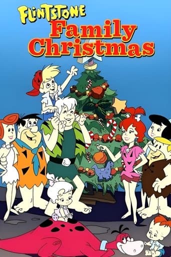 Movie poster for Flintstone Family Christmas