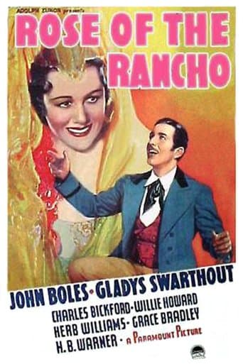 Movie poster for Rose of the Rancho