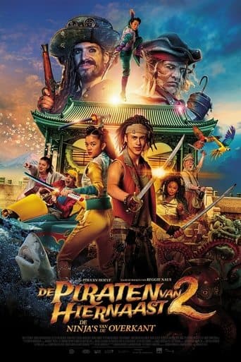Movie poster for Pirates Down the Street II: The Ninjas from Across