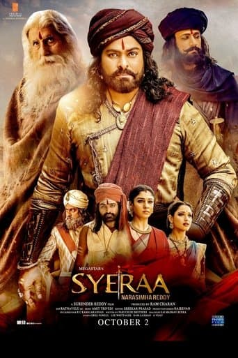 Movie poster for Sye Raa Narasimha Reddy