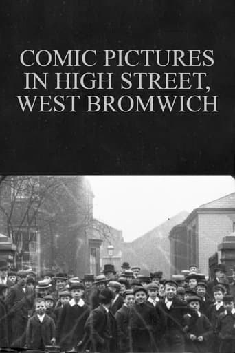 Movie poster for Comic Pictures in High Street, West Bromwich
