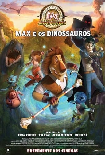 Movie poster for Max Adventures in Dinoterra