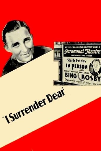 Movie poster for I Surrender Dear