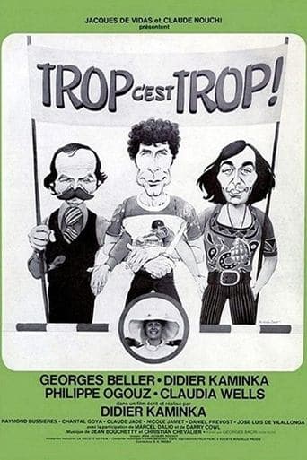Movie poster for Trop c'est trop