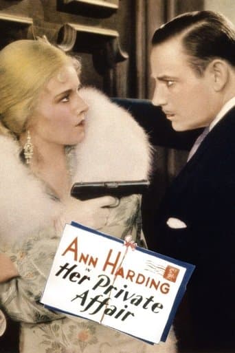 Movie poster for Her Private Affair