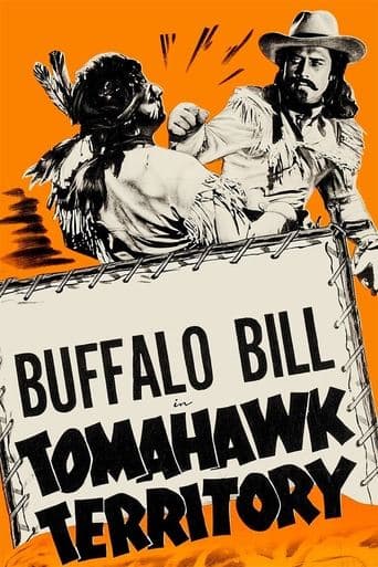 Movie poster for Buffalo Bill in Tomahawk Territory
