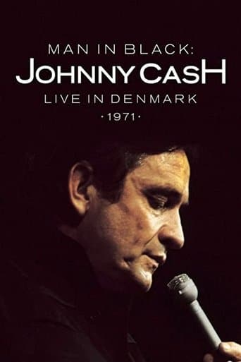 Movie poster for Johnny Cash in Copenhagen