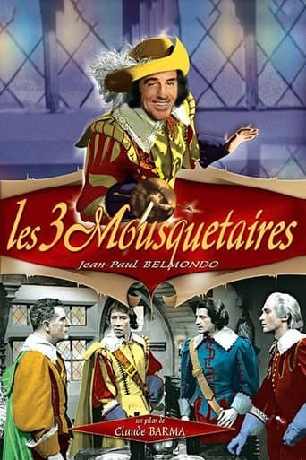 Movie poster for The Three Musketeers
