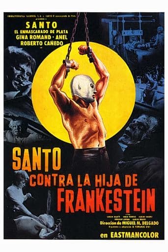 Movie poster for Santo vs. Frankenstein's Daughter