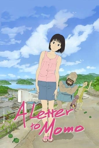 Movie poster for A Letter to Momo