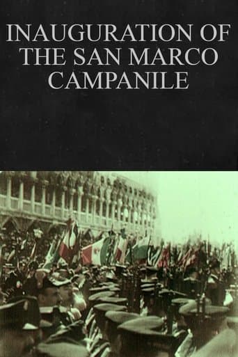 Movie poster for L'inaugurazione del campanile di San Marco