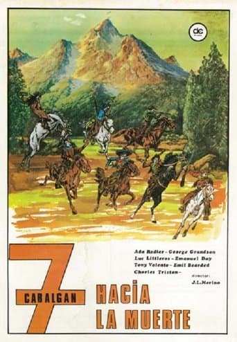 Movie poster for 7 cabalgan hacia la muerte