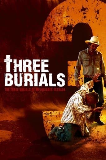 Movie poster for The Three Burials of Melquiades Estrada