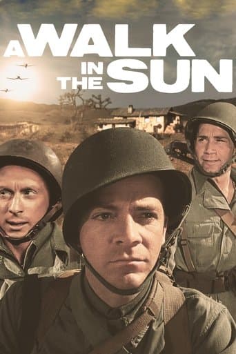 Movie poster for A Walk in the Sun
