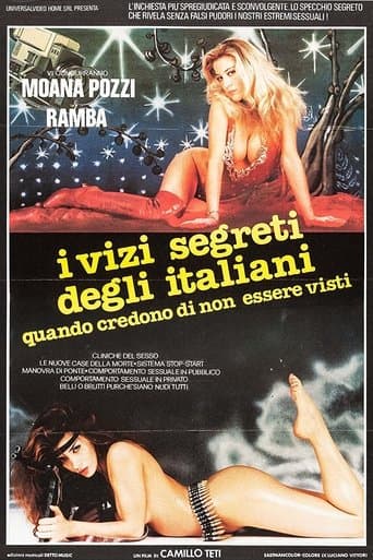 Movie poster for I vizi segreti degli italiani quando credono di non essere visti