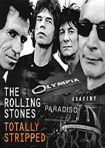 Movie poster for The Rolling Stones: Stripped