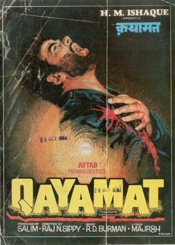 Movie poster for Qayamat