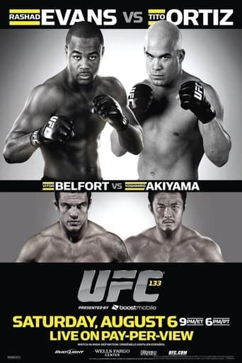 Movie poster for UFC 133: Evans vs. Ortiz
