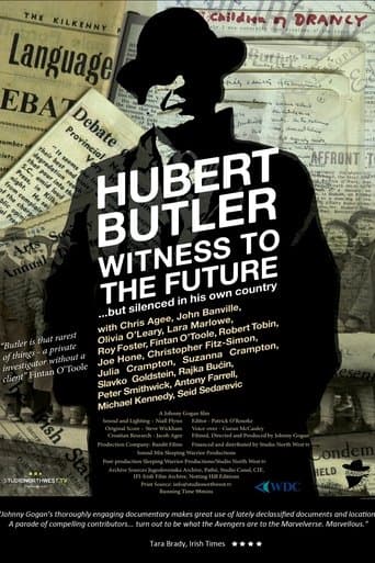 Movie poster for Hubert Butler Witness to the Future