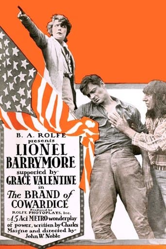 Movie poster for The Brand of Cowardice