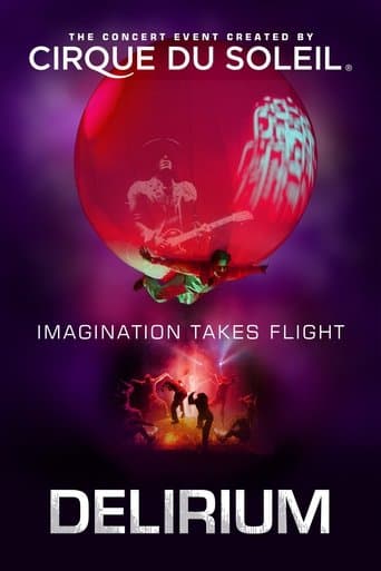 Movie poster for Cirque du Soleil: Delirium