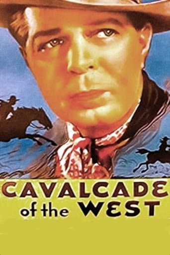 Movie poster for Cavalcade of the West
