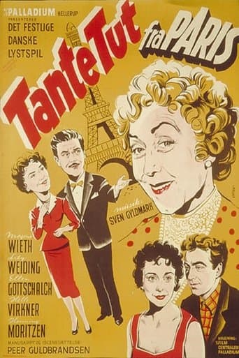Movie poster for Tante Tut fra Paris