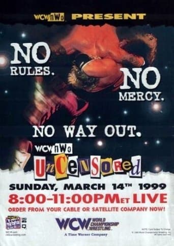 Movie poster for WCW Uncensored 1999