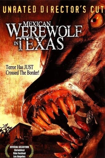 Movie poster for Mexican Werewolf in Texas