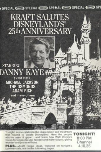 Movie poster for Kraft Salutes Disneyland's 25th Anniversary