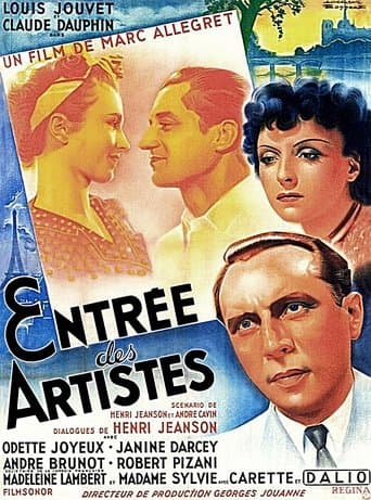 Movie poster for The Curtain Rises