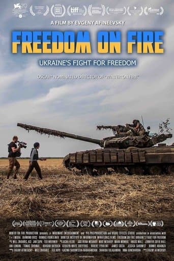 Movie poster for Freedom on Fire: Ukraine's Fight For Freedom