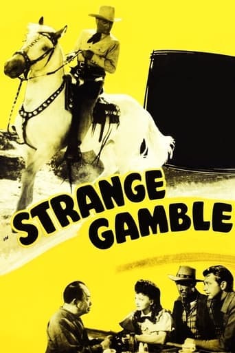 Movie poster for Strange Gamble