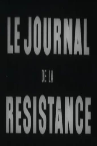 Movie poster for Le Journal de la Résistance