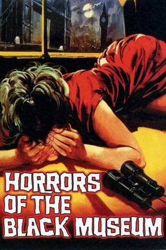 Movie poster for Horrors of the Black Museum