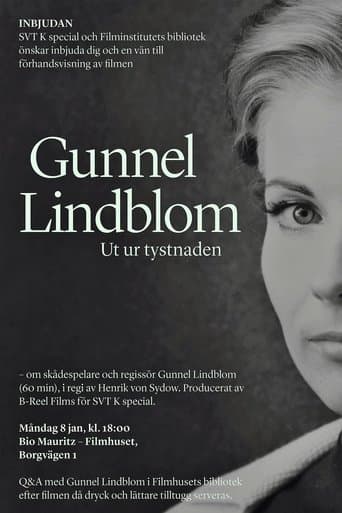 Movie poster for Gunnel Lindblom: ut ur tystnaden