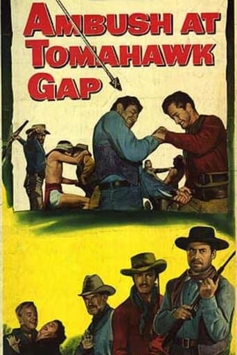 Movie poster for Ambush at Tomahawk Gap