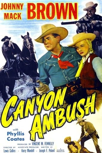 Movie poster for Canyon Ambush
