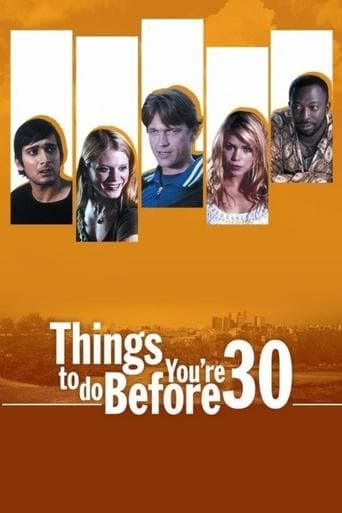 Movie poster for Things to Do Before You're 30