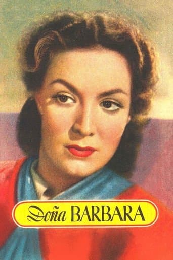 Movie poster for Doña Bárbara