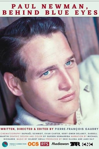 Movie poster for Paul Newman, Behind Blue Eyes