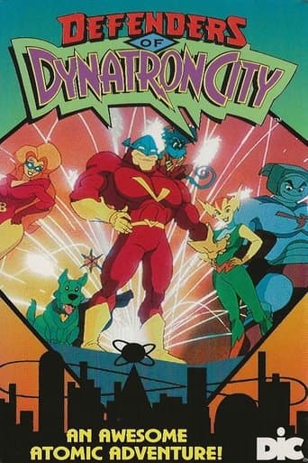 Movie poster for Defenders of Dynatron City